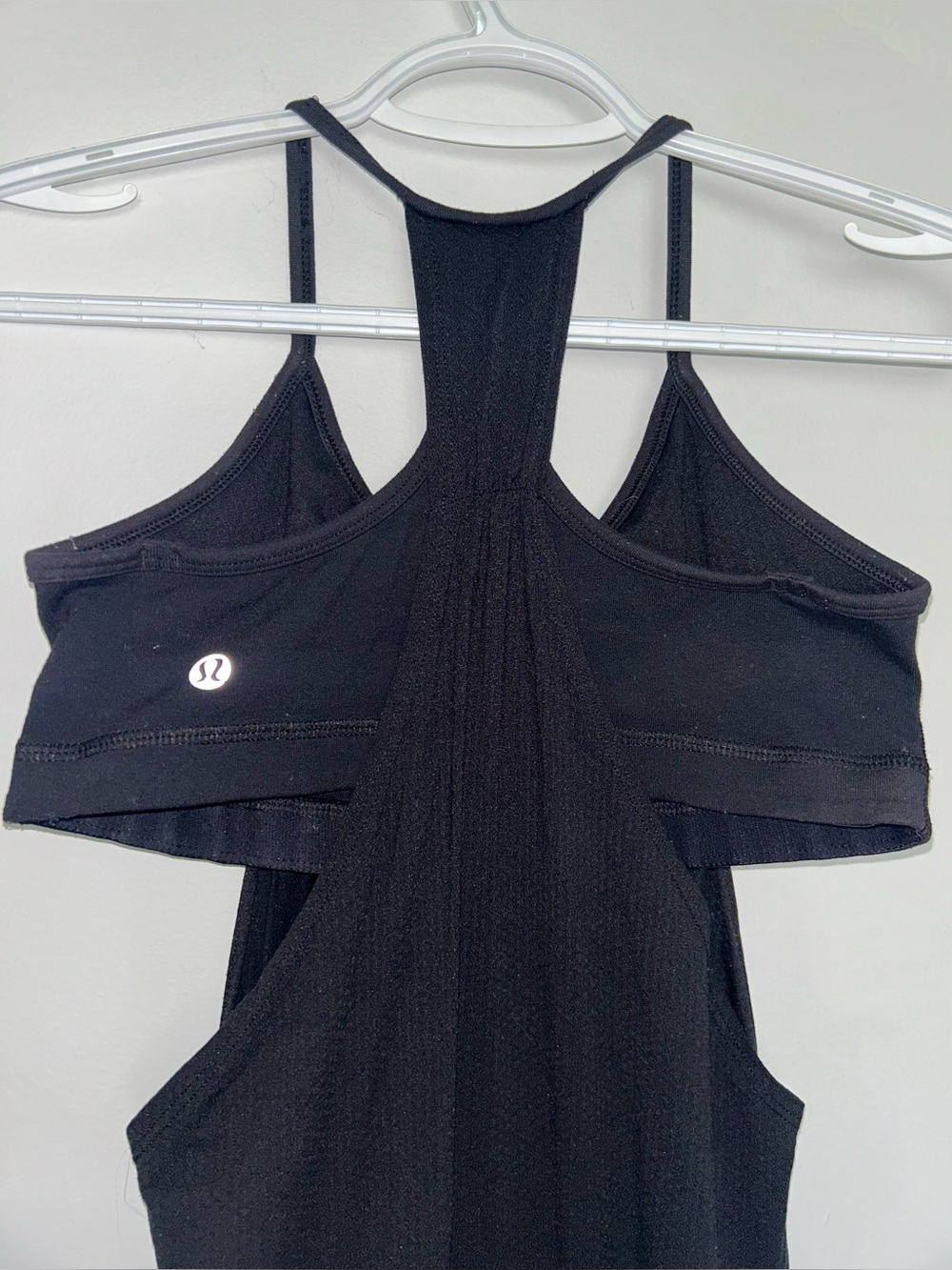 Lululemon Black No Limits Tank with Built in Sports Bra Size 4 - Picture 6 of 8